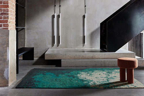 Dywan Dip Deep Turquoise