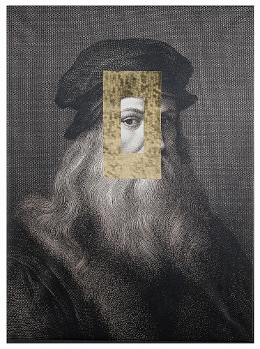Panel dekoracyjny Leonardo Portrait