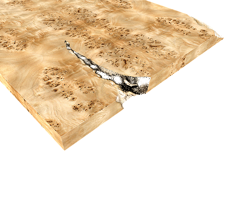 Stół jadalniany Dominion z drewna topoli