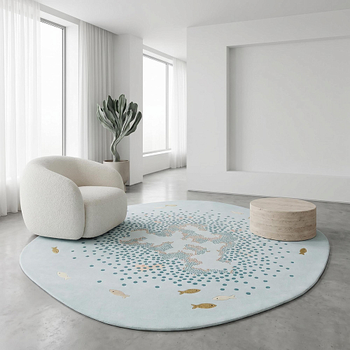 Dywan Halo Aqua