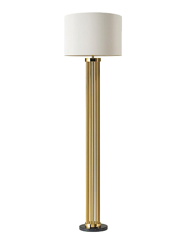 Lampa stojąca z marmurową podstawą