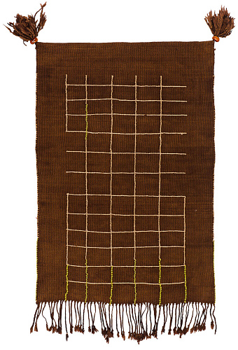 Dywan Cache Sexe Yellow White