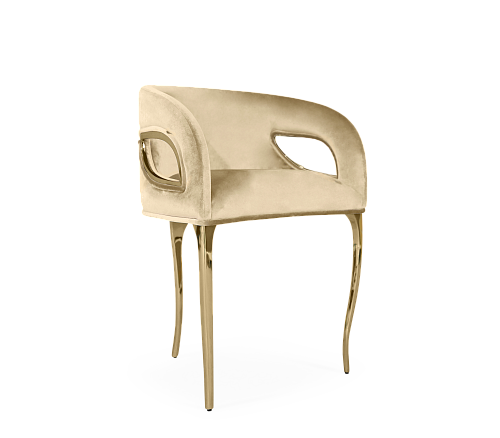 Krzesło akcentowe Chandra Luxe