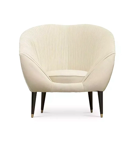 Zestaw krzesła i podnóżka Hana