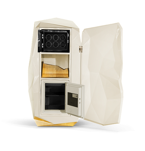 Kremowy sejf Elite Prism