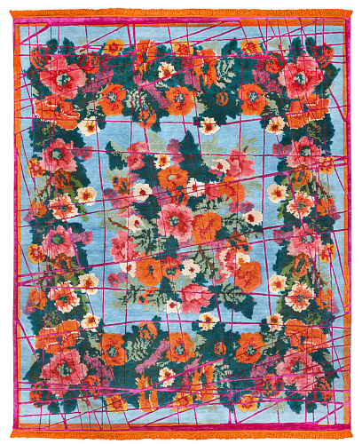 Dywan Scarlenka Wrapped Babyblue Pink