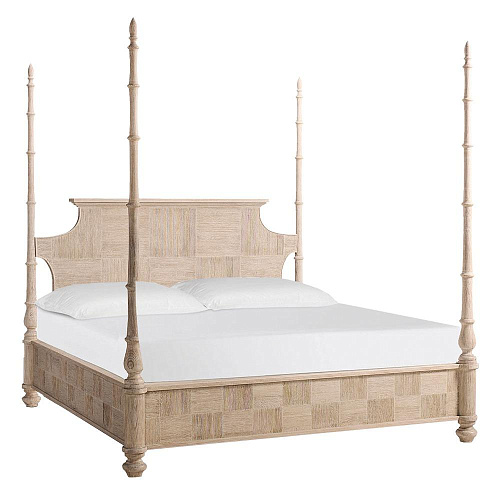 Bywater Super King Bed Washed Acacia
