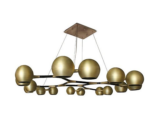 Lampa wisząca wieloabażurowa