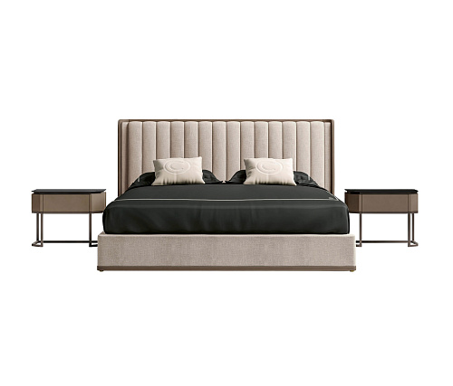 Łóżko z zagłówkiem