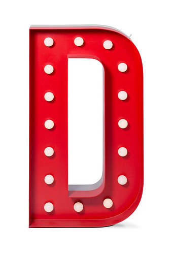 Oświetlenie literka D – Divine