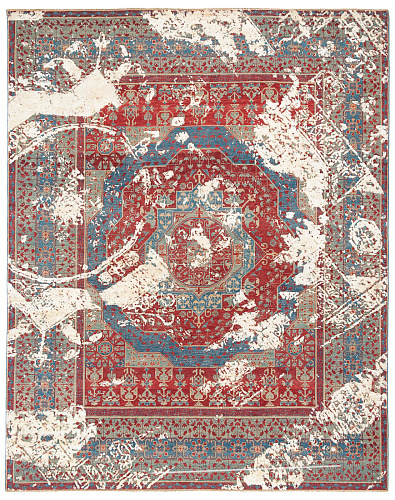 Dywan Mamluk Malena Red Undyed Silk