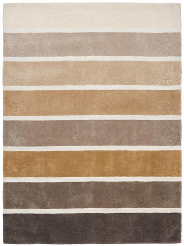 Dywan Layered Stripes Brown
