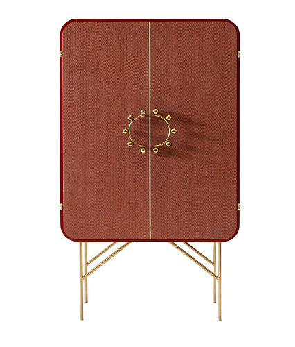 Wysoka Drewniana Szafka