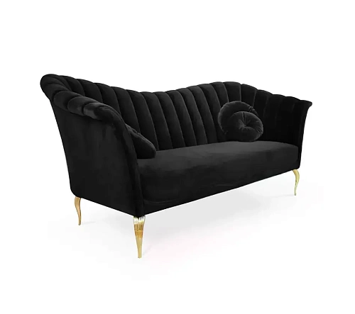 Sofa Saphira z metalową podstawą