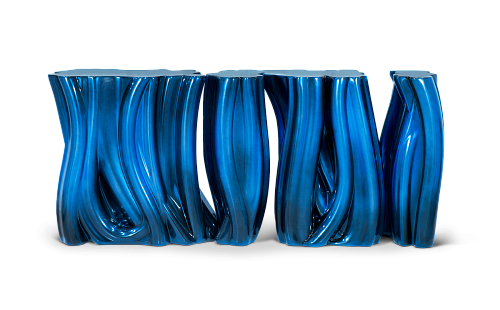 Niebieski kredens Monochrome Premium