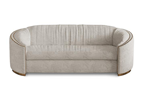 Sofa zakrzywiona Premium Comfort beżowa