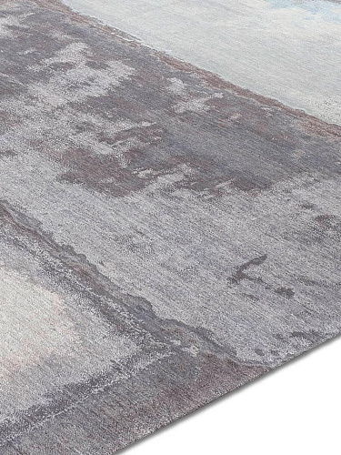 Dywan No. 15 Light Blue Silver White