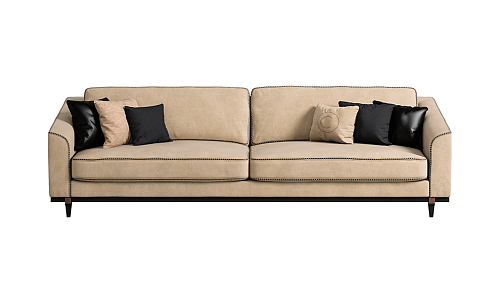 Nowoczesna beżowa sofa