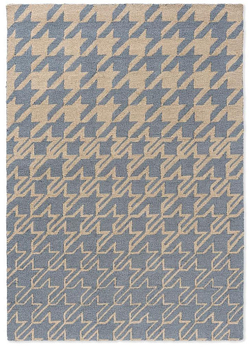 Dywan Uliczny TB Houndstooth Wa Bl 455708