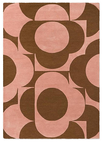 Dywan Prism Flower Pink/Terracotta