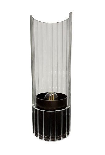 Szklana lampa stołowa Bon Ton