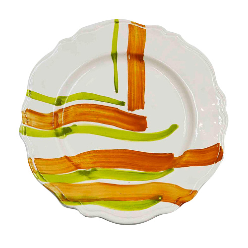 Ręcznie robiony talerz ceramiczny