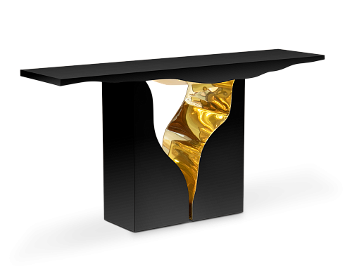 Czarna konsola Fissure