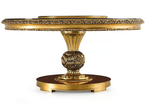 Klasyczny okrągły włoski stół jadalniany