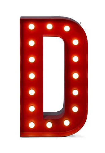 Oświetlenie literka D – Divine